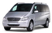 Chauffeur driven Mercedes Viano people carrier - Up to 7 passengers in comfort, from Cars for Stars (Bournemouth) - Airport Transfer Services